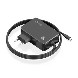 Aisens Cargador GaN 100W USB-C PD3.0 con cable de 1.8m Negro