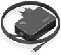 Aisens Cargador GaN 100W USB-C PD3.0 con Cable 1.8m Negro