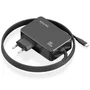 Aisens Cargador GaN 100W ASCH-1PD100WL50-BK con Cable USB-C 1.8m PD3.0 Automático para Portátil, Móvil, Tablet, Negro