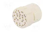 HARTING Conector M23 hembra con 17 pines y plantilla de contacto