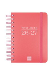 FINOCAM Agenda Escolar Cosmo 2026-27 Rojo Espiral