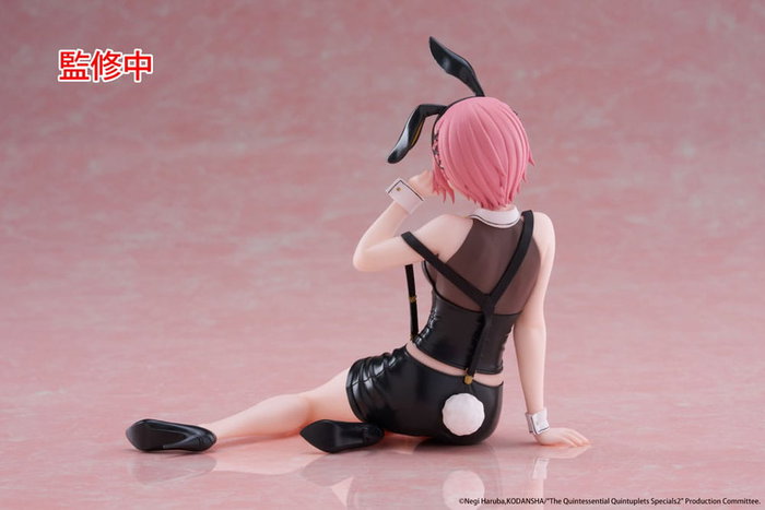 The Quintessential Quintuplets 3 Estatua PVC Desktop Cute Figure Ichika Nakano Bunny Ver. 13 cm
