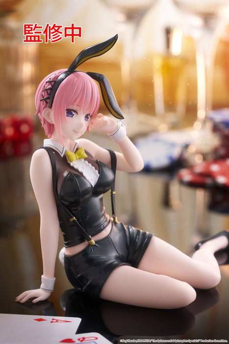 The Quintessential Quintuplets 3 Estatua PVC Desktop Cute Figure Ichika Nakano Bunny Ver. 13 cm