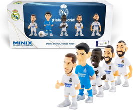 Bandai Pack Figuras Real Madrid 7 cm, 5 Unidades, Modelos Surtidos