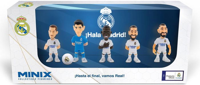 Bandai Pack Figuras Real Madrid 7 cm, 5 Unidades, Modelos Surtidos Bandai Pack Figuras Real Madrid 7 cm, 5 Unidades, Modelos Surtidos