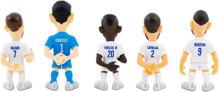 Bandai Pack Figuras Real Madrid 7 cm, 5 Unidades, Modelos Surtidos Bandai Pack Figuras Real Madrid 7 cm, 5 Unidades, Modelos Surtidos