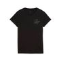 Camiseta de Manga Corta Mujer Puma Essentials Script Negro 8-10 Años