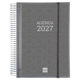 Finocam Agenda de Espiral Personalizable 2027, Tapa PP, 155x212mm
