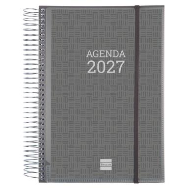 Finocam Agenda de Espiral Personalizable 2027, Tapa PP, 155x212mm Finocam Agenda de Espiral Personalizable 2027, Tapa PP, 155x212mm