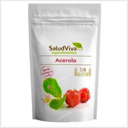 SALUD VIVA Acerola En Polvo 80Gr Eco Fuente de Vitamina C