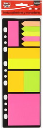 FIXO Taco Notas + Banderitas Notes Fluor Surtidos Set de 24 Packs