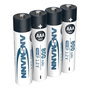 Ansmann maxE Pilas Recargables Micro AAA 800 mAh (Pack de 4)