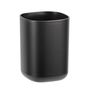 Wenko 24831100 Vaso para cepillo de dientes Davos Negro Mate ø 7,7 x 10,5 cm Plástico Alta Calidad