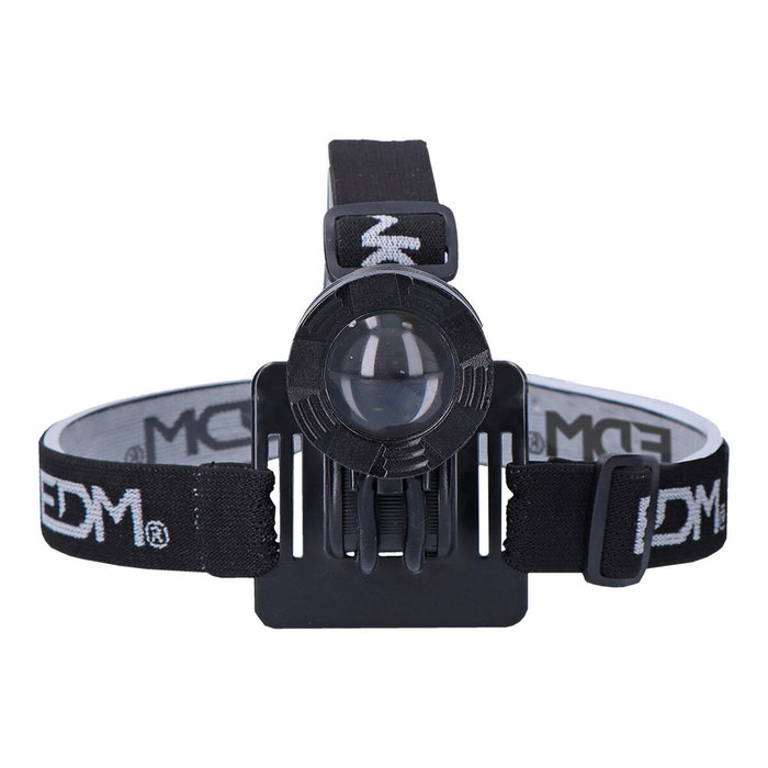 Edm Foco LED de Aluminio Recargable 180 lm con Función Frontal o Bicicleta Edm Foco LED de Aluminio Recargable 180 lm con Función Frontal o Bicicleta