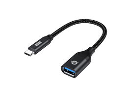 Conceptronic Adaptador USB-C 3.2 Gen2 10 Gbps Macho a USB-A OTG Hembra