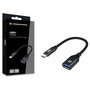 Conceptronic Adaptador USB-C a USB-A OTG ABBY18B Negro