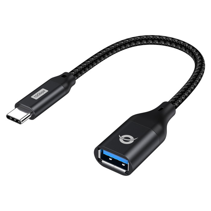 Conceptronic Adaptador USB-C a USB-A OTG ABBY18B Negro Conceptronic Adaptador USB-C a USB-A OTG ABBY18B Negro