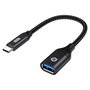 Conceptronic Adaptador USB-C a USB-A OTG ABBY18B Negro
