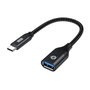 Conceptronic Adaptador USB-C a USB-A OTG ABBY18B Negro