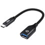 Conceptronic Adaptador USB-C a USB-A OTG ABBY18B Negro