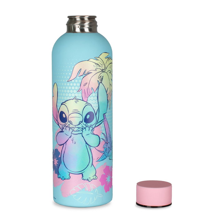 KIDS LICENSING Botella de acero inoxidable Stitch Disney 800ml KIDS LICENSING Botella de acero inoxidable Stitch Disney 800ml