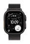 Apple Titan Milanaise Armband, Negro, 49mm, M