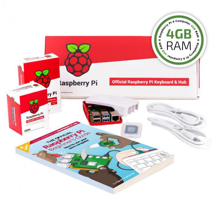 RASPBERRY PI SI-RPI4B-STARTER 4GB FULL KIT