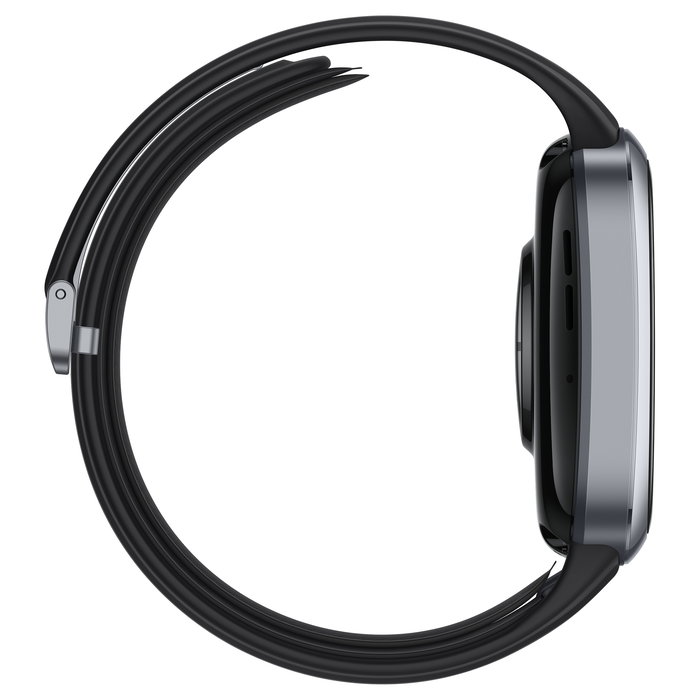 Huawei Watch D2 (Luca-B19) Reloj Inteligente Rectangular AMOLED 1.82" 38 mm con NFC, Bluetooth 5.2, Carga Inalámbrica, IP68, Correa Fluoroelastómero Negro