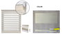 DKD Home Decor Estor DIA-NOCHE Blanco 80x190 cm