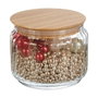 Luminarc Tarro de Cristal con Tapa de Bambú NOVA JAR 0,5L
