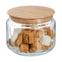 Luminarc Tarro de Cristal con Tapa de Bambú NOVA JAR 0,5L