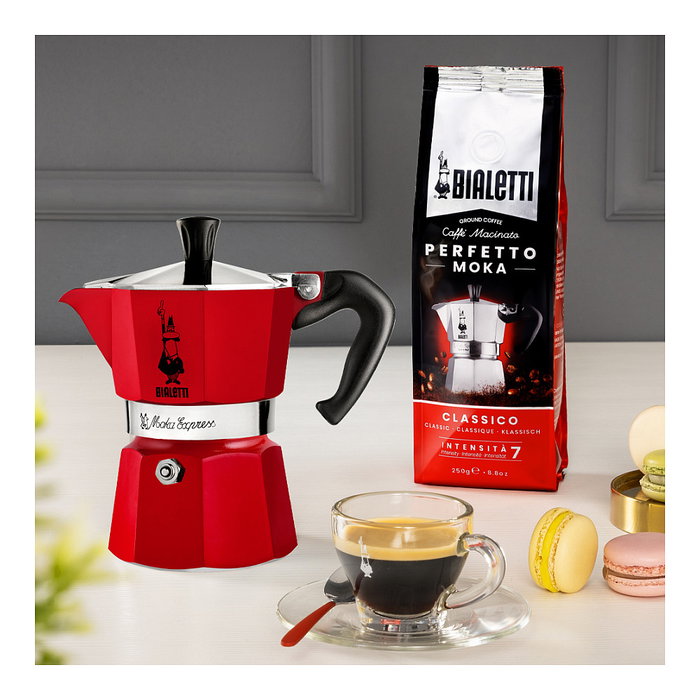 Bialetti Moka Express 3 Tazas Roja Bialetti Moka Express 3 Tazas Roja