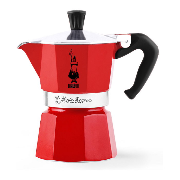 Bialetti Moka Express 3 Tazas Roja Bialetti Moka Express 3 Tazas Roja