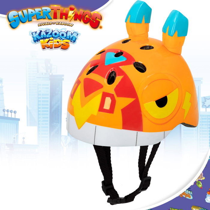 SuperThings Casco de patinete 3D Smash Crash SuperThings Casco de patinete 3D Smash Crash