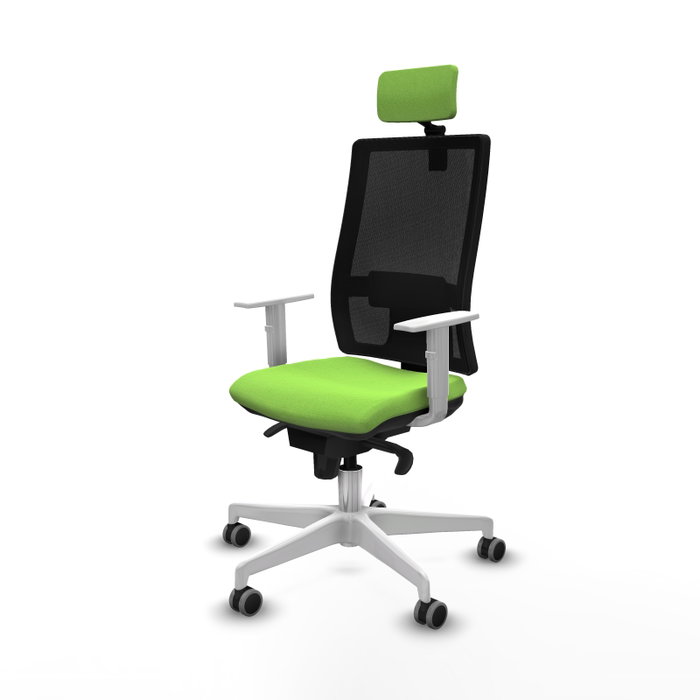 PIQUERAS Y CRESPO Silla de oficina Horna Pistacho y Negro PIQUERAS Y CRESPO Silla de oficina Horna Pistacho y Negro