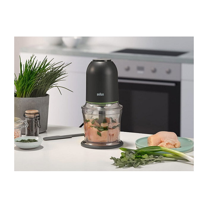 Braun CH3011BK MultiPractic 3 Zerkleinerer Trituradora Eléctrica 500 W Negro Acero inoxidable Braun CH3011BK MultiPractic 3 Zerkleinerer Trituradora Eléctrica 500 W Negro Acero inoxidable
