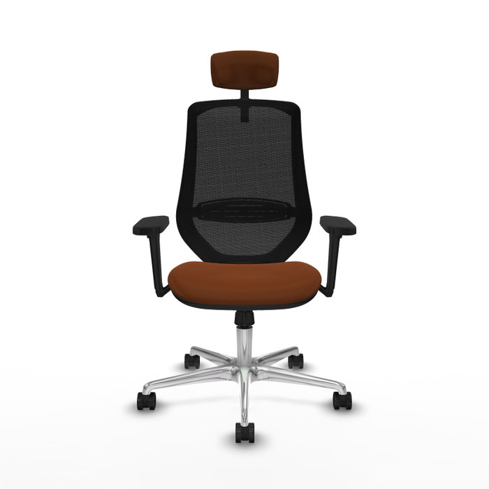 PIQUERAS Y CRESPO Silla de oficina Mardos con Mecanismo Sincro, Marrón y Negro PIQUERAS Y CRESPO Silla de oficina Mardos con Mecanismo Sincro, Marrón y Negro