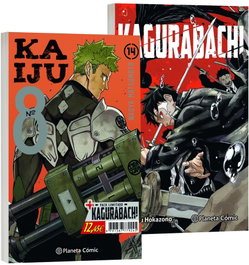 PLANETA COMICS Kaijuu 8 nº 14 + Kagurabachi nº 01 (Pack especial)