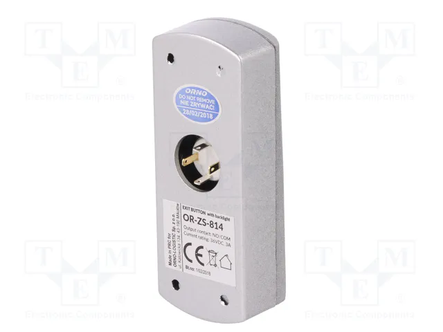 ORNO Botón de salida para pared 36VDC