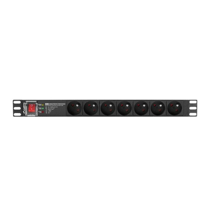 Lanberg Rack PDU PRO SPD-3MP 1U 16A 7x PL 2m Negro Lanberg Rack PDU PRO SPD-3MP 1U 16A 7x PL 2m Negro