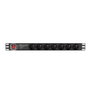 Lanberg Rack PDU PRO SPD-3MP 1U 16A 7x PL 2m Negro