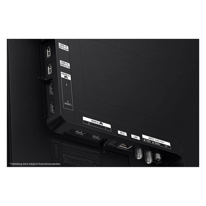 SAMSUNG GQ55S90FAE 138cm/55" OLED 4K UHD 144Hz Smart TV, 16:9, HDR10+, Dolby Atmos, 4x HDMI 2.1, 2x USB, LAN, WLAN, Twin-Tuner, Color Titan Black