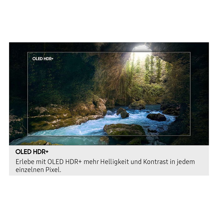 SAMSUNG GQ55S90FAE 138cm/55" OLED 4K UHD 144Hz Smart TV, 16:9, HDR10+, Dolby Atmos, 4x HDMI 2.1, 2x USB, LAN, WLAN, Twin-Tuner, Color Titan Black