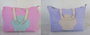 DKD Home Decor Bolso de Poliéster 82x23x48 cm Surtido Rosa y Lila
