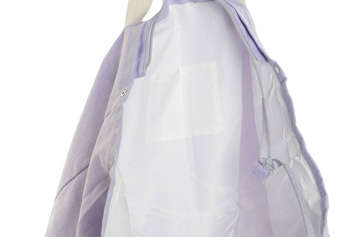 DKD Home Decor Bolso de Poliéster 82x23x48 cm Surtido Rosa y Lila