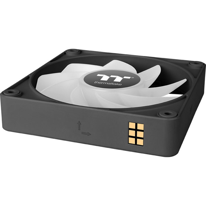 Thermaltake CL-F192-PL12SW-A Pack de 3 Ventiladores 12cm Negro ARGB Sync