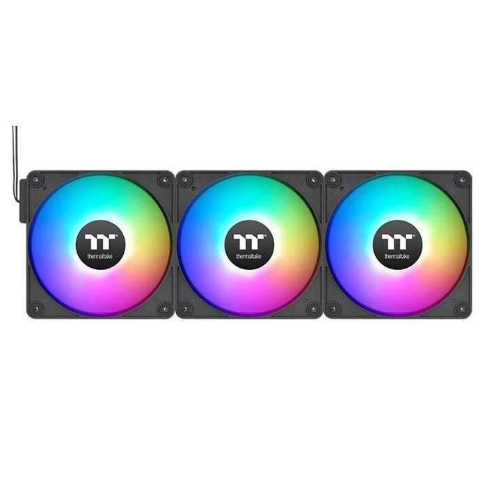 Thermaltake CT120 EX Reverse ARGB Sync Black Pack de 3 Thermaltake CT120 EX Reverse ARGB Sync Black Pack de 3