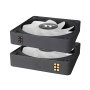 Thermaltake CT120 EX Reverse ARGB Sync Black Pack de 3