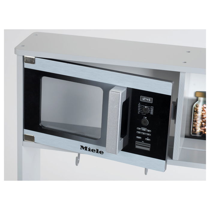 Theo Klein 7199 Cocina de Juguete de Madera para Niños Hellgrau, 3+ Años, Gris/Blanco, 300 x 700 x 910 mm