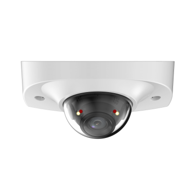 Dahua Cámara IP Minidomo 4MP (DH-IPC-HDBW2449FP-AS-IL-0280B) IP67 IK10 Smart Dual Light SMD Plus, Slot Tarjeta Micro SD, Óptica Fija 2.8mm